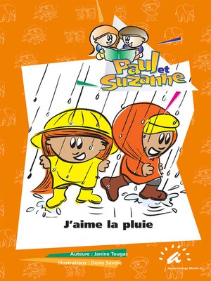 cover image of J'aime la pluie
